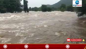 Hogenakal waterfall itself disappeared due to Heavy rain effect 