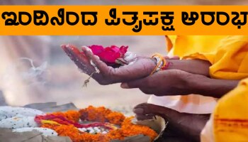 Pitru Paksha 2022: ಇಂದಿನಿಂದ ಪಿತೃಪಕ್ಷ ಆರಂಭ, ಈ ತಪ್ಪುಗಳನ್ನು ಮಾಡ್ಬೇಡಿ, ಮುಹೂರ್ತಗಳ ವಿವರ ಇಲ್ಲಿದೆ