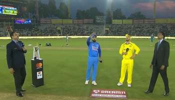 IND vs AUS 2nd T20I: ಭಾರತ vs ಆಸ್ಟ್ರೇಲಿಯಾ 8 Overಗಳ ಪಂದ್ಯ: ಟಾಸ್ ಗೆದ್ದ ಭಾರತ ಫೀಲ್ಡಿಂಗ್ ಆಯ್ಕೆ