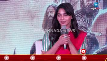 Actress Aishwarya Lekshmi Talks in Ponniyin Selvan Movie Lunch Event