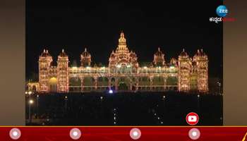 Mysore Dasara Lightings to Palace 