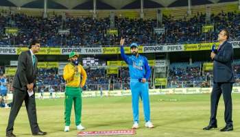 IND vs SA 2nd T20I: ದ.ಆಫ್ರಿಕಾ-ಭಾರತ ಹೈವೋಲ್ಟೇಜ್ ಪಂದ್ಯ: ಟಾಸ್ ಗೆದ್ದು ಫೀಲ್ಡಿಂಗ್ ಆಯ್ದುಕೊಂಡ ಹರಿಣಗಳು 