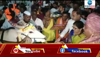 Minister Sasikala Jolle performed Go pooja in Chikkodi