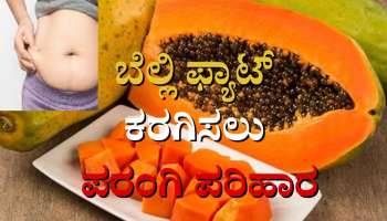 Belly Fat Reduce Tips: ಒಂದೇ ವಾರದಲ್ಲಿ ಆರೋಗ್ಯಕರವಾಗಿ ಸೊಂಟವನ್ನು ತೆಳ್ಳಗಾಗಿಸಲು ಪರಂಗಿಯನ್ನು ಈ ರೀತಿ ಸೇವಿಸಿ  