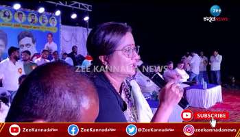  Sumalatha speaks in Mandya 