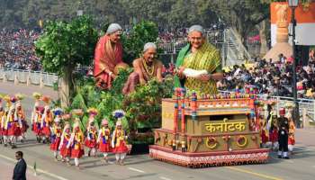 ರಾಜಪಥ್‍ನಲ್ಲಿ ಕರ್ನಾಟಕ ಸ್ತಬ್ಧ ಚಿತ್ರ: ನಾರಿಶಕ್ತಿಯನ್ನು ಸ್ಮರಿಸಿದ ಕೇಂದ್ರ ಸಚಿವ ಜೋಶಿ