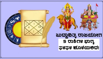 Budhaditya Rajyog In Aries: ಸೂರ್ಯ ಹಾಗೂ ಬುದ್ಧನ ಮೈತ್ರಿಯಿಂದ ಈ ರಾಶಿಗಳ ಭಾಗ್ಯ ಫಳಫಳ ಹೊಳೆಯಲಿದೆ!