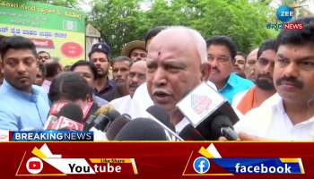 Yeddyurappa spoke to the media after casting his vote