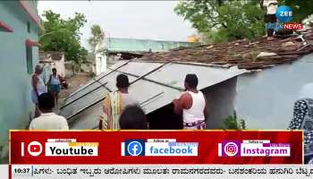 Rainstorm lashed across Yadgiri taluk