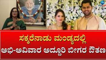 Abhi-Aviva Beegara Oota: ಅಂಬಿ ಪುತ್ರನ ಬೀಗರ ಊಟಕ್ಕೆ ಅದ್ದೂರಿ ಸಿದ್ದತೆ 