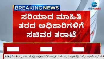 Shivananda Patil Slams officials in Haveri KDP meeting!