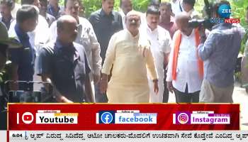 Former CM Basavaraja Bommai visited Mandya district