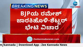 BJPs Ramesh Jarakiholi meets Jagadish Shettar  