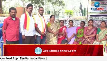 Protest in Mandya against Cauvery injustice