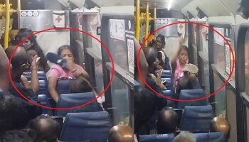 Viral Video: ಫ್ರೀ ಬಸ್‌ನಲ್ಲಿ ಕಿಟಕಿಗಾಗಿ ಚಪ್ಪಲಿಯಿಂದ ಹೊಡೆದಾಡಿಕೊಂಡ ಮಹಿಳೆಯರು!