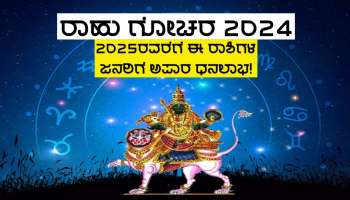 Rahu Gochar 2024: ತನ್ನ ನಡೆ ಬದಲಾಯಿಸಿದ ರಾಹು, ವರ್ಷ 2025ರವರೆಗೆ ಈ ರಾಶಿಗಳ ಜನರಿಗೆ ಲಕ್ಷ್ಮಿ ಕೃಪೆಯಿಂದ ಧನ ಕುಬೇರ ನಿಧಿ ಪ್ರಾಪ್ತಿ ಯೋಗ!