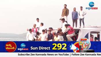 Minister Mankala Vaidya swimming in the sea