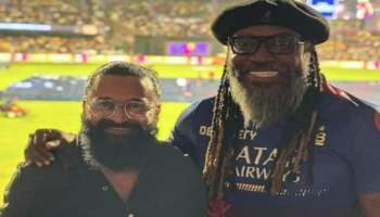 Rishab Shetty: ಯೂನಿವರ್ಸಲ್ ಬಾಸ್ ಜೊತೆ IPL ಮ್ಯಾಚ್‌ ನೋಡಲು ಬಂದ ಡಿವೈನ್‌ ಸ್ಟಾರ್!!‌