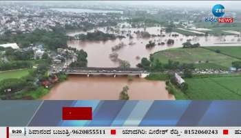  heavy flow of panchaganga river 