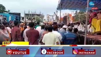 JDS-BJP march in Srirangapatna