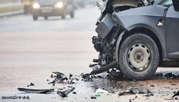 ACCIDENT : ಕಾರುಗಳ ನಡುವೆ ಮುಖಾಮುಖಿ ಡಿಕ್ಕಿ: 6 ಜನ ಸಾವು, 5 ಮಂದಿಗೆ ಗಾಯ