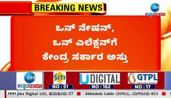 DCM DK Shivakumar reaction on One Nation One Election​