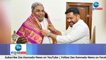 Former minister B. Nagendra met CM Siddaramaiah after his release from jail