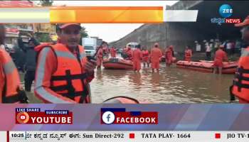 Yalahanka Central Apartment Submerged with rain water