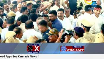 SM Krishna's mortal remains reach Somanahalli