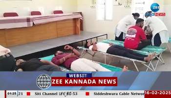 Blood donation camp organized