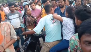 Viral Video: ಪ್ರೇಯಸಿ ಜೊತೆ ನೂಡಲ್ಸ್ ತಿನ್ನುತ್ತಿದ್ದ ಯುವಕನಿಗೆ ಪೋಷಕರಿಂದಲೇ ಧರ್ಮದೇಟು!!