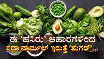 ಪಥ್ಯ ಬೇಡ... ಈ ಐದು ಹಸಿರು ಆಹಾರಗಳಿಂದ ಹೈ ಶುಗರ್ ಸಹ ಫುಲ್ ನಾರ್ಮಲ್ ಆಗುತ್ತೆ... 
