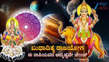 ಬುಧಾದಿತ್ಯ ರಾಜಯೋಗದಿಂದ ಈ ರಾಶಿಯವರ ಅದೃಷ್ಟವೇ ಚೇಂಜ್, ವೃತ್ತಿಯಲ್ಲಿ ಯಶಸ್ಸು, ವ್ಯವಹಾರದಲ್ಲಿ ಬಂಪರ್ ಆದಾಯ