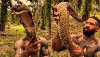 ಘಟಸರ್ಪವನ್ನು ಕಣ್ಣು ಮಿಟುಕಿಸದೇ ನೋಡಿದ ಭೂಪ.. ನಾಚಿ ನೀರಾದ ಹಾವು ಮಾಡಿದ್ದೇನು..? ಮೈನವಿರೇಳಿಸುವ ದೃಷ್ಟಿಯುದ್ದದ ವೈರಲ್‌ ವಿಡಿಯೋ.. 