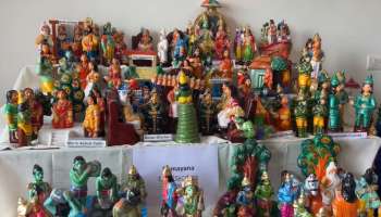 ಆನೇಕಲ್: ನವರಾತ್ರಿಯಂದು ಕಣ್ಮನ ಸೆಳೆದ ಬಸವನಪುರದ 'ಬೊಂಬೆ ಮನೆ'