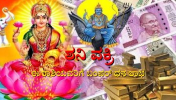 500 ವರ್ಷಗಳ ಬಳಿಕ ಶನಿ ವಕ್ರಿ: ಈ ರಾಶಿಯವರ ಜೀವನದಲ್ಲಿ ಸುವರ್ಣಯುಗ, ರಾಜವೈಭೋಗ