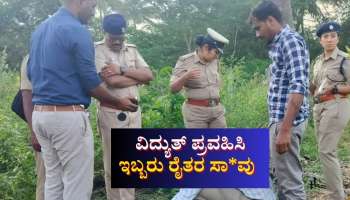 ತೆಂಗಿನಕಾಯಿ ಕೀಳಲು ತೆರಳಿದ್ದ ಇಬ್ಬರು ವಿದ್ಯುತ್ ಪ್ರವಹಿಸಿ ಕೊನೆಯುಸಿರು 