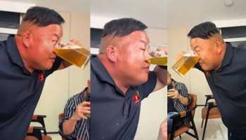 ಶೋಕಿ ಮಾಡೋಕೆ ಮೂಗಿನಿಂದ ಬಿಯರ್ ಕುಡಿದ ವ್ಯಕ್ತಿ.. ಮುಂದಾಗಿದ್ದು ಭಯಾನಕ! ವಿಡಿಯೋ ವೈರಲ್‌