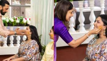 ಸಮಾರಂಭದಲ್ಲಿ ಮಗಳು ಸಾನ್ವಿಗೆ ಅರಿಶಿಣ ಹಚ್ಚಿದ ಕಿಚ್ಚ ಸುದೀಪ್‌, ಪತ್ನಿ ಪ್ರಿಯಾ.. ಏನ್‌ ವಿಶೇಷತೆ?