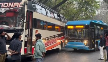 ಯಮಸ್ವರೂಪಿಯಾದ BMTC ಬಸ್‌.. ಬಿ"ಯಮ"TC ಚಾಲಕನ ನಿರ್ಲಕ್ಷ್ಯಕ್ಕೆ ಅಪಘಾತ