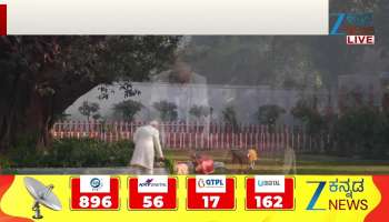 Prime Minister Narendra Modi celebrates Sankranti 