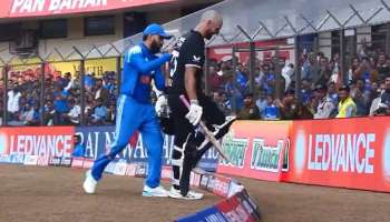 ನ್ಯೂಜಿಲೆಂಡ್‌ ಬ್ಯಾಟರ್‌ನನ್ನ ಬೌಂಡರಿಯಿಂದ ಆಚೆ ತಳ್ಳಿದ ವಿರಾಟ್‌ ಕೊಹ್ಲಿ.. ಕೋಪದಲ್ಲಿ ಹೀಗೆ ಮಾಡಿದ್ರಾ ಲೆಜೆಂಡ್ರಿ ಬ್ಯಾಟರ್?‌ 