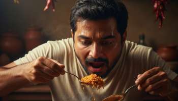 ಊಟ ಮಾಡುವಾಗ ಬೆವರುತ್ತೀದ್ದೀರಾ..? ಅದು ಈ ಕಾಯಿಲೆಯ ಲಕ್ಷಣ.. ತಕ್ಷಣ ವೈದ್ಯರ ಬಳಿ ಹೋಗಿ..