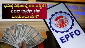 EPFO: ನಿಮ್ಮ ಭವಿಷ್ಯ ನಿಧಿಯಲ್ಲಿ ಹಣ ಎಷ್ಟಿದೆ? ಪಿಎಫ್‌ ಬ್ಯಾಲೆನ್ಸ್‌ ಚೆಕ್‌ ಮಾಡಲು ಇಲ್ಲಿವೆ 4 ಸುಲಭ ಮಾರ್ಗಗಳು