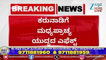 Effect of Middle East war on Karnataka