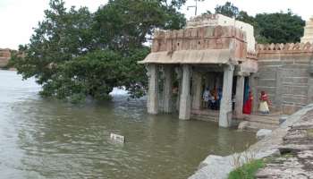 ವಿಶ್ವವಿಖ್ಯಾತ ಹಂಪಿಗೆ ಜಲಕಂಟಕ: ಕೋದಂಡರಾಮ ದೇವಸ್ಥಾನಕ್ಕೆ ಜಲ ದಿಗ್ಭಂಧನ