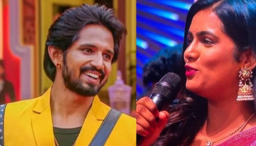  BBK12 :ಧನುಷ್‌ ಹೊರ ಬರುತ್ತಿದ್ದಂತೆ ಗಳಗಳನೇ ಅತ್ತಾ ಧನುಷ್‌ ಪತ್ನಿ