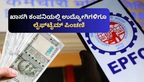 ಖಾಸಗಿ ಕಂಪನಿಯಲ್ಲಿ ಕೆಲಸ ಮಾಡುವವರಿಗೂ ಸಿಗುತ್ತೆ ಲೈಫ್‌ಟೈಮ್‌ ಪಿಂಚಣಿ.. ಹೇಗ್‌ ಗೊತ್ತಾ!