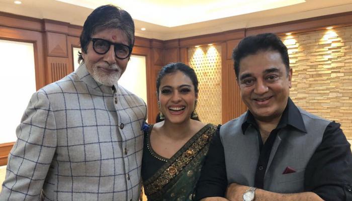 ಇಬ್ಬರು ದಿಗ್ಗಜರ ಜೊತೆ 'ಕಾಜೋಲ್' ಇಬ್ಬರು ದಿಗ್ಗಜರ ಜೊತೆ 'ಕಾಜೋಲ್'