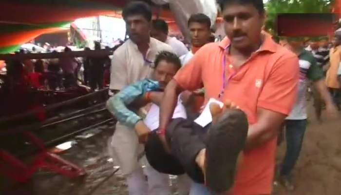 ಪಶ್ಚಿಮ ಬಂಗಾಳ: ಪ್ರಧಾನಿ ಮೋದಿ ರ್ಯಾಲಿಯಲ್ಲಿ ಟೆಂಟ್ ಕುಸಿದು 20 ಜನರಿಗೆ ಗಾಯ 